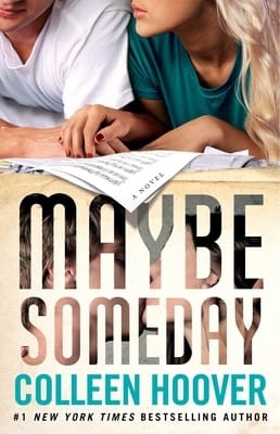 Book cover for Maybe Someday, by Colleen Hoover