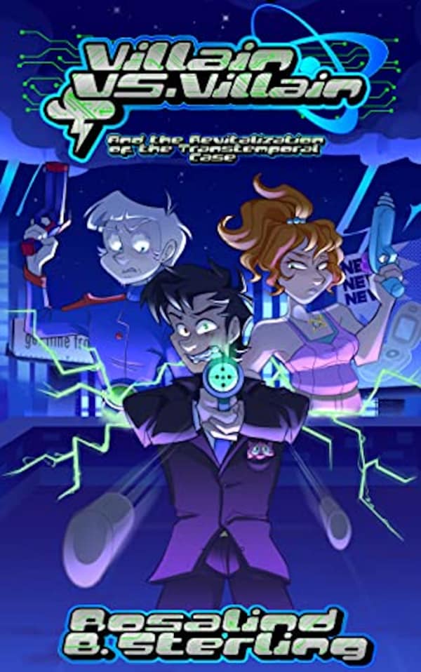 book cover for Villian vs Villian, by Rosalind Sterling