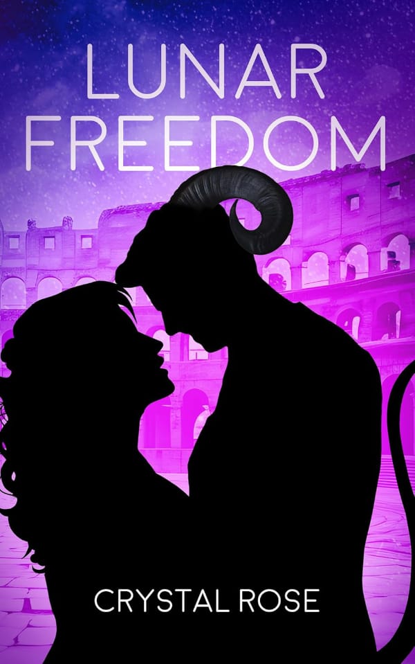 book cover for Lunar Freedom by Crystal Rose